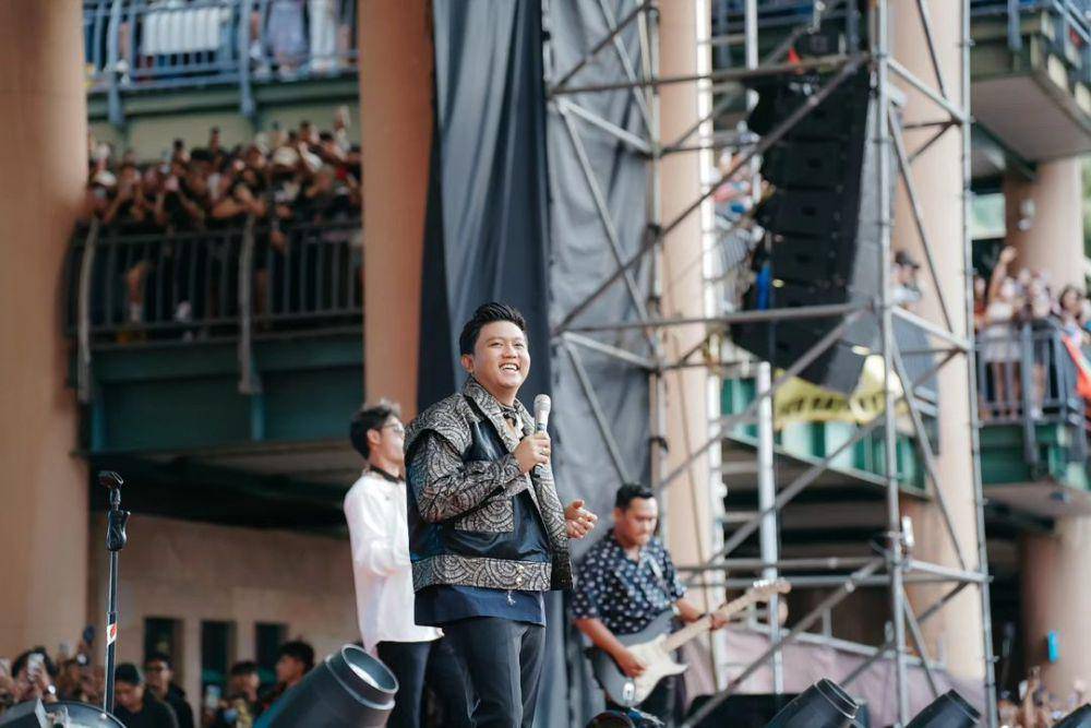 potret Denny Caknan konser di Taiwan (instagram.com/denny_caknan)