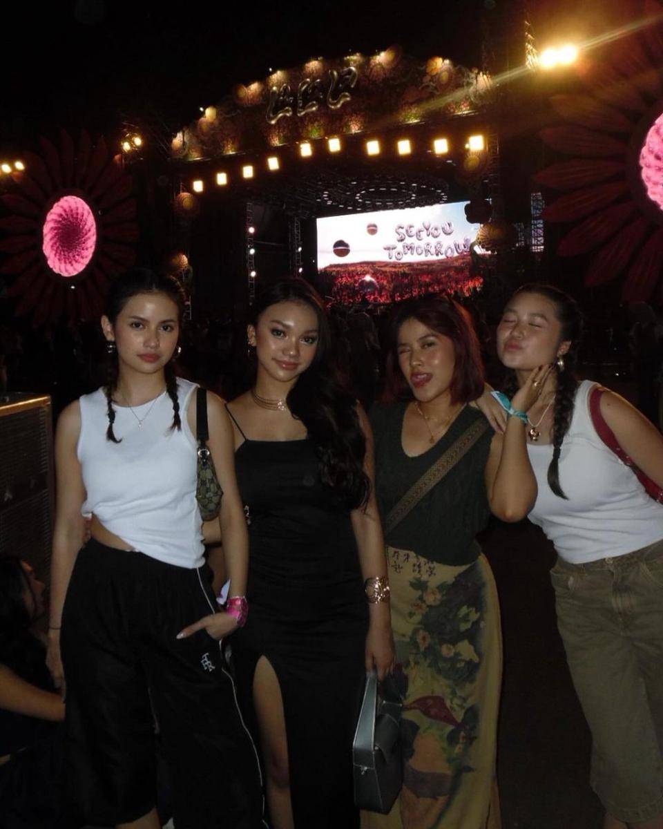 potret Naura Ayu nonton Lalala Fest 2024 (instagram.com/naura.ayu)