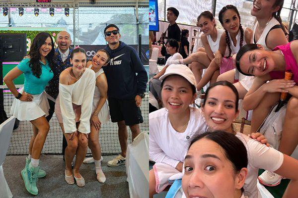 artis di ulang tahun Luna Maya (Instagram.com/melaney_ricardo)