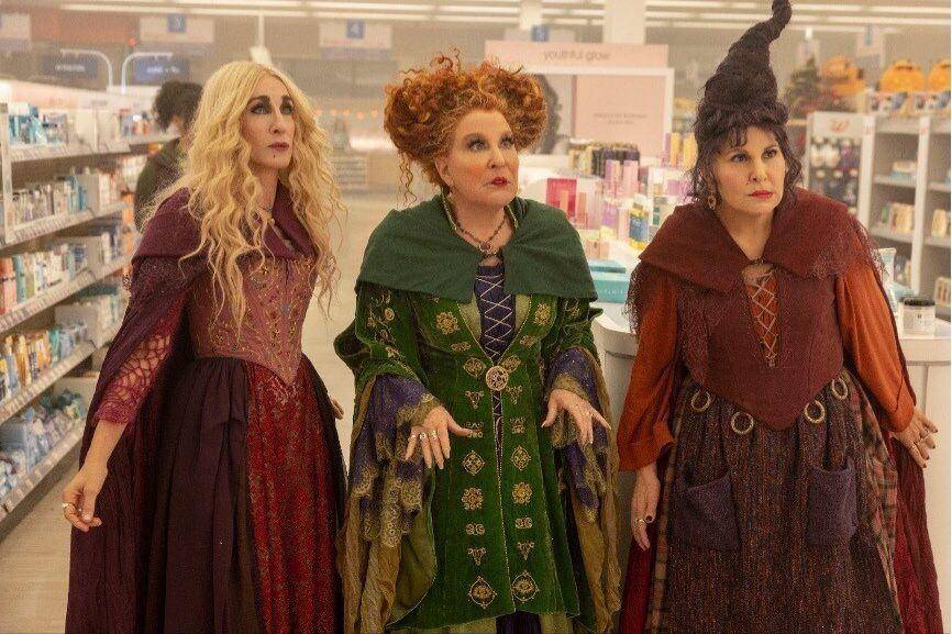 karakter The Sanderson Sisters di film Hocus Pocus 2. (dok. Walt Disney Pictures/Hocus Pocus 2)