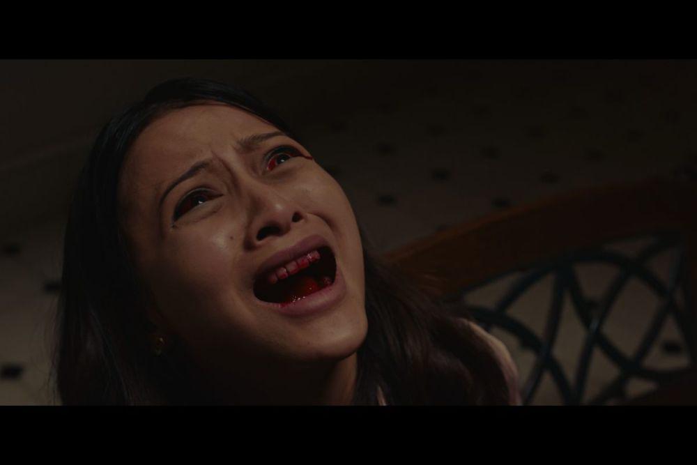 Frederika Cull dalam film Malam Keramat (dok. Helroad Films/Malam Keramat)