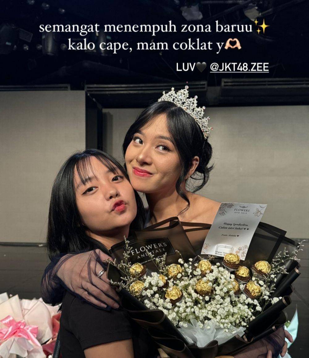 Acara kelulusan Zee JKT48 (instagram.com/kalala__)
