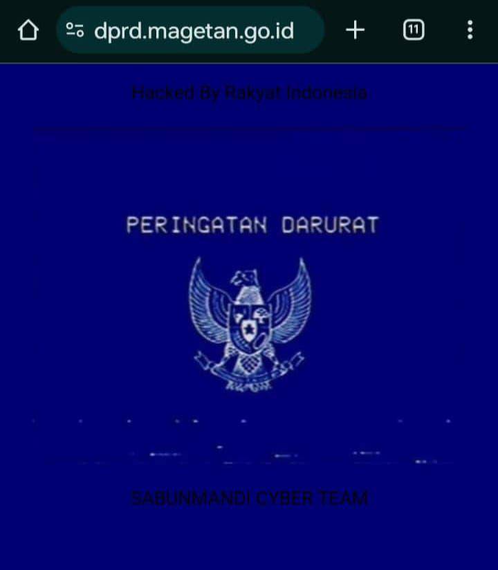 Tangkapan layar website DPRD Magatan. IDN Times/ Riyanto.