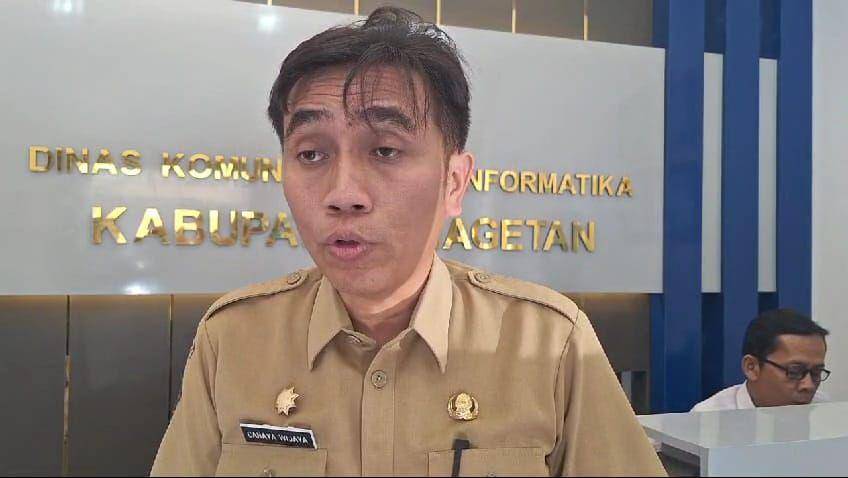 Cahaya Wilayah Kadis Kominfo Magetan. IDN Times/ Riyanto.