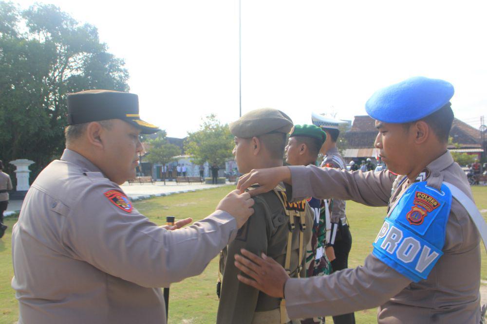 Polres Bantul Gelar Apel Pengamanan Pilkada 2024