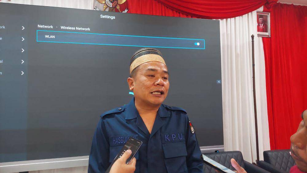 Ketua KPU Sulsel, Hasbullah. (IDN Times/Istimewa)