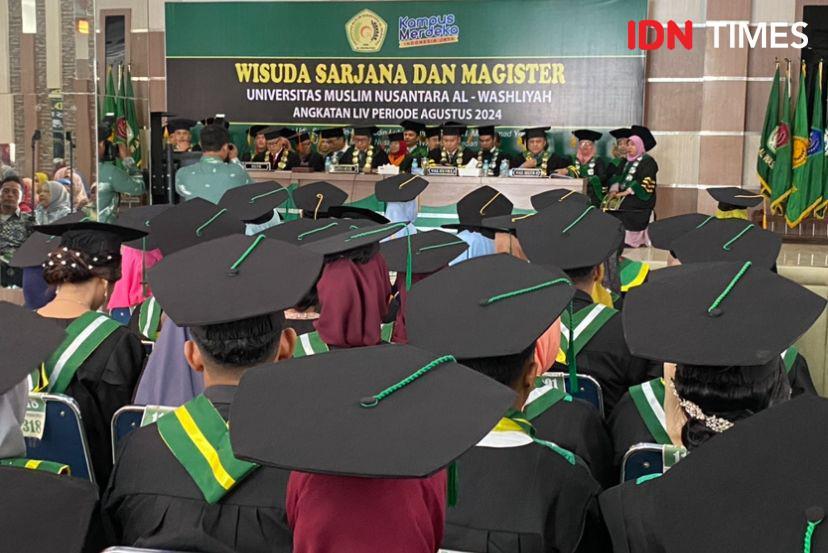 Wisudawan UMN Al Washliyah Siap Bersaing di Dunia Pendidikan Teknologi