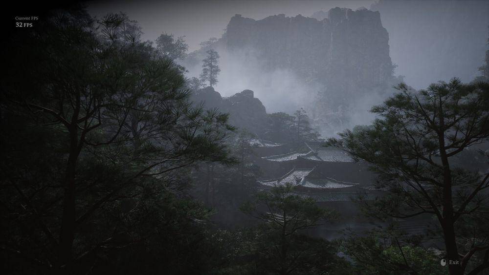 penampakan dunia Black Myth: Wukong yang realistis (dok. Game Science/Black Myth: Wukong)