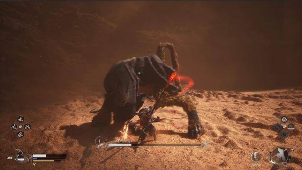 Mekanisme kombat Black Myth: Wukong seperti Soulslike, tapi sebenarnya lebih mirip boss rush. (dok. Game Science/Black Myth: Wukong)