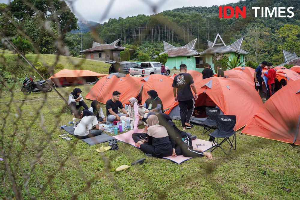 YOSL - OIC menggelar OU Fest 2024 di Kecamatan Sipirok, Kabupaten Tapanuli Selatan pada 23 - 25 Agustus 2024. Acara ini digelar untuk memeringati hari orangutan internasional yang jatuh pada 19 Agustus setiap tahunnya. (Saddam Husein for IDN Times)