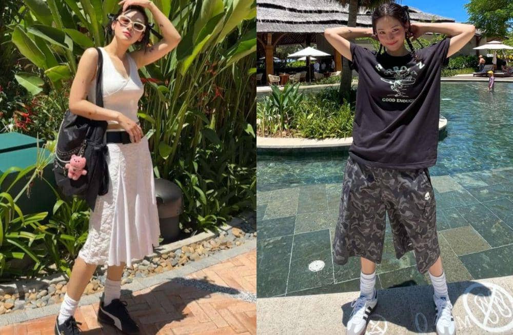 9 Inspirasi Daily Outfit ala Park Ju Hyun, Effortlessly Chic!