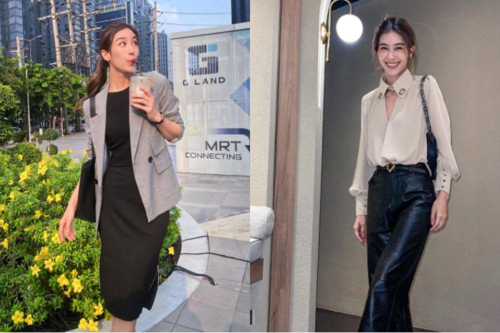 8 Referensi Mix and Match Outfit Mint Chalida Buat Ngantor