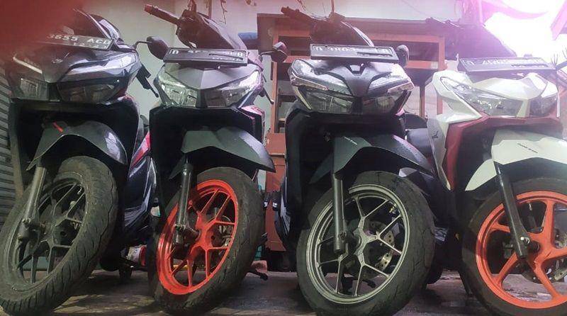 potret unit sepeda motor di Putri Rental Motor Bandung (google.com/maps/Putri Rental Motor Bandung)