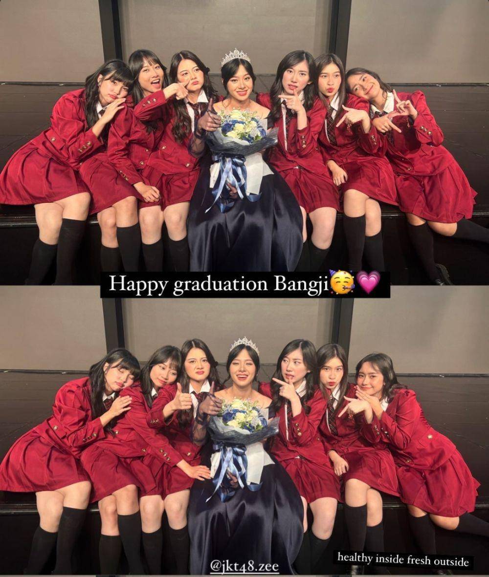 Acara kelulusan Zee JKT48 (instagram.com/jkt48.freya)