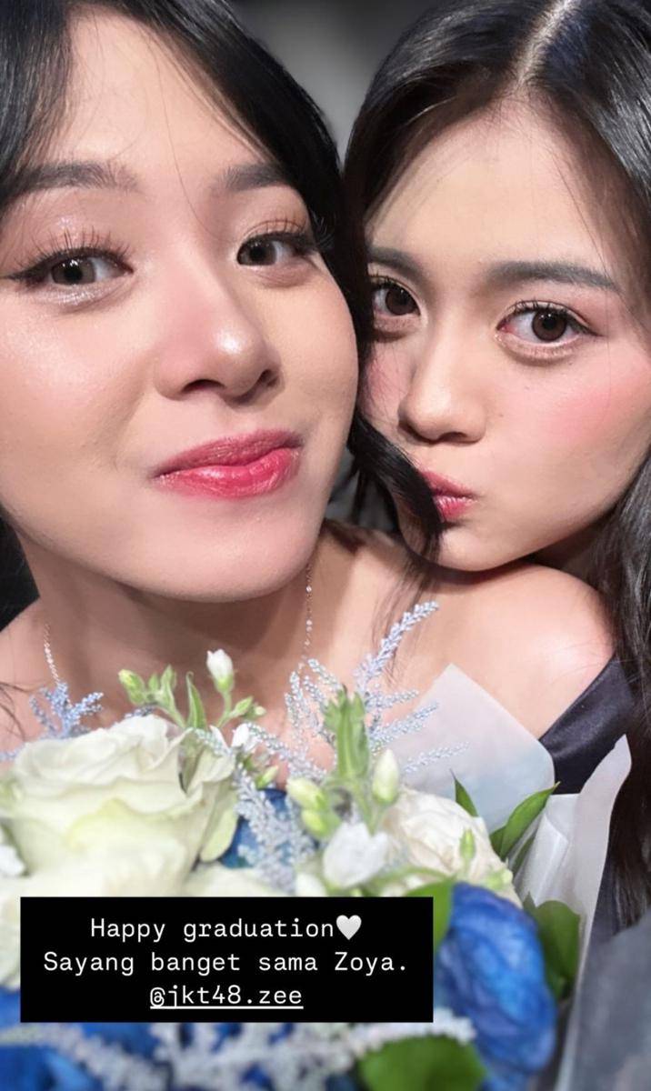Acara kelulusan Zee JKT48 (instagram.com/jkt48.christy)