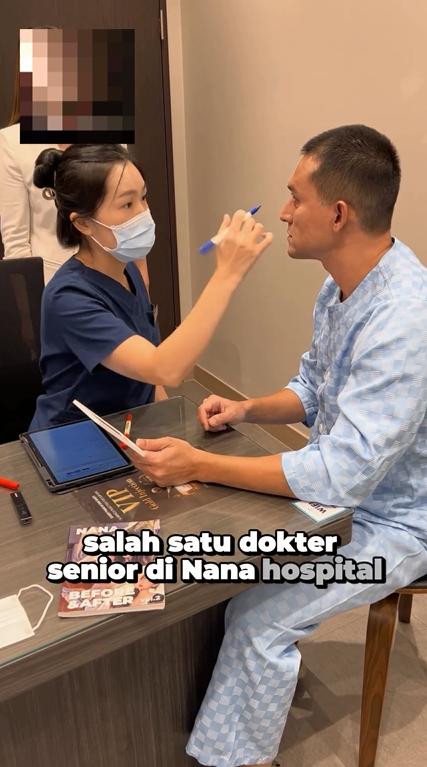 Indra Brugmann operasi plastik di Korea (instagram.com/indrabruggman)