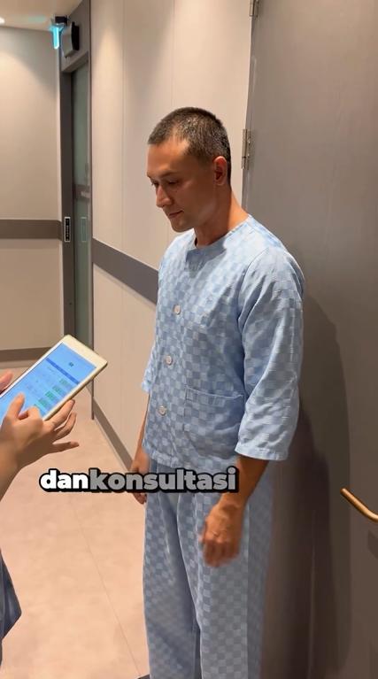 Indra Brugmann operasi plastik di Korea (instagram.com/indrabruggman)