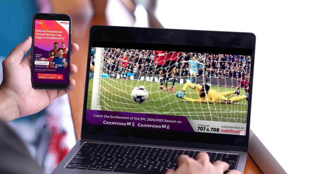 English Premier League kini hadir di IndiHome TV (dok. Telkomsel)