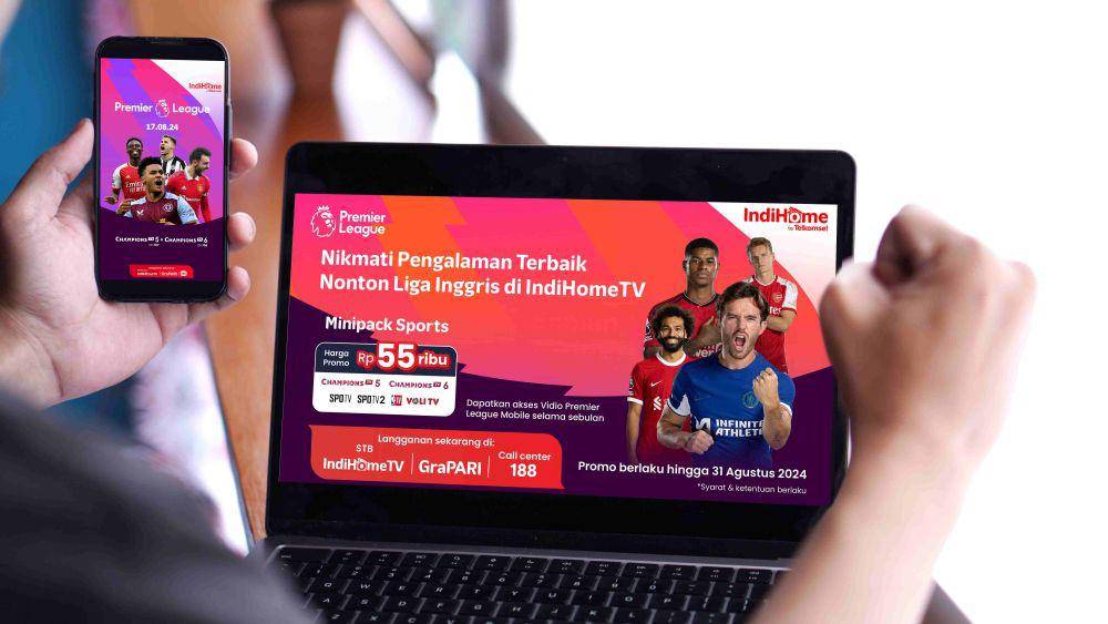 English Premier League kini hadir di IndiHome TV (dok. Telkomsel)