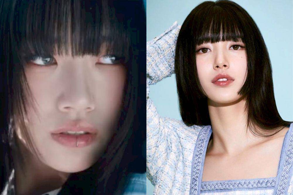 potret mirip Sooin MEOVV dan Bae Suzy (instagram.com/meovv_official_ | instagram.com/skuukzky)