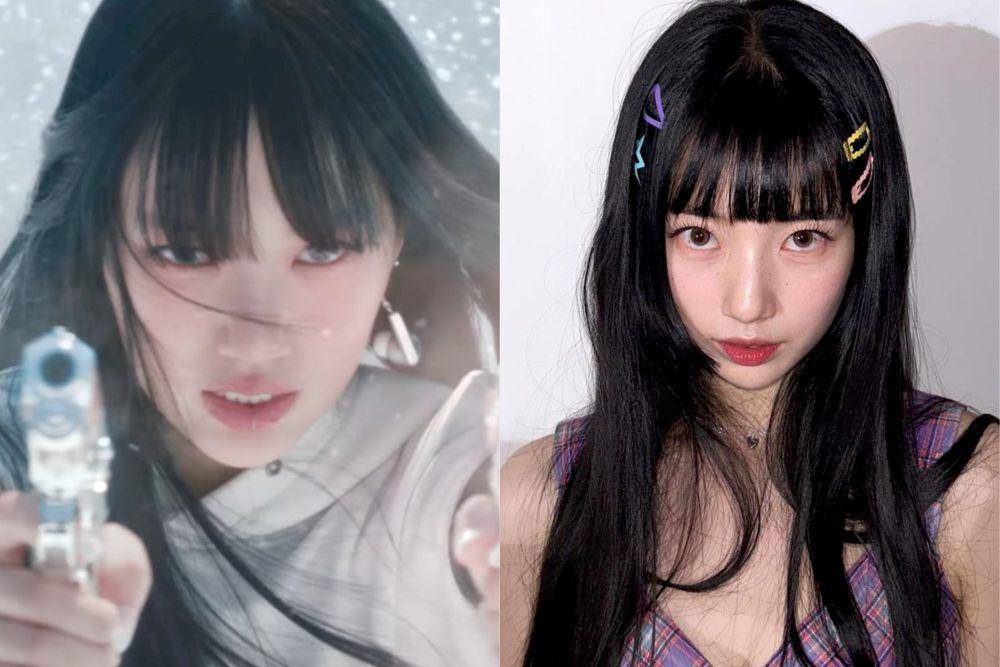 potret mirip Sooin MEOVV dan Bae Suzy (instagram.com/meovv_official_ | instagram.com/skuukzky)