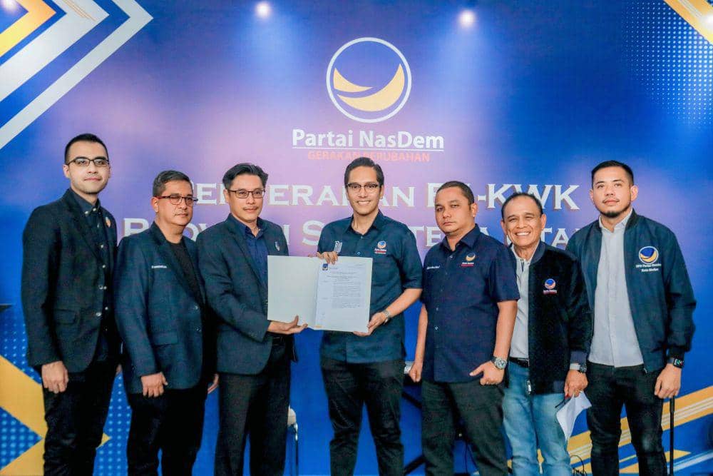 Nasdem Serahkan Rekomendasi B1KWK untuk Rico-Zaki Maju di Pilkada