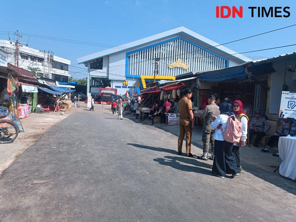 Simsalabim Jokowi Datang, Pasar Pasir Gintung Disulap Rapih dan Bersih