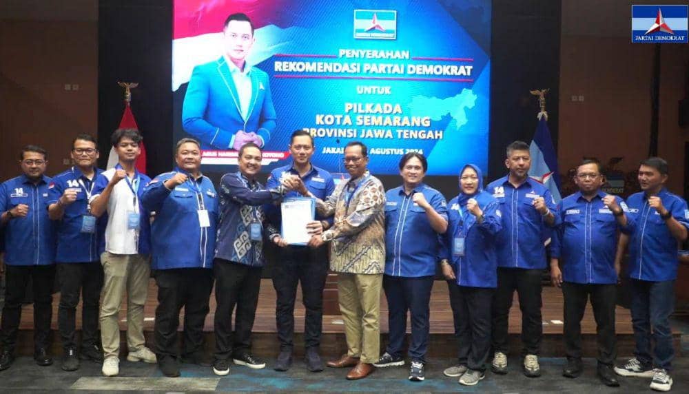 Demokrat Usung Yoyok Sukawi dan Joko Santoso di Pilwakot Semarang 2024