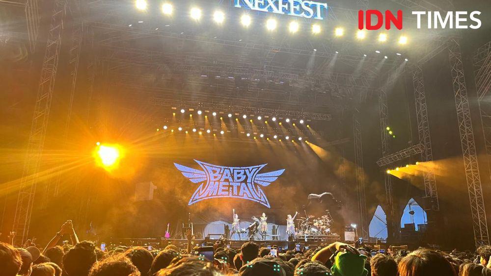 Penampilan BabyMetal di Nex Fest 2024 (IDN Times/Aditya Mustaqim)