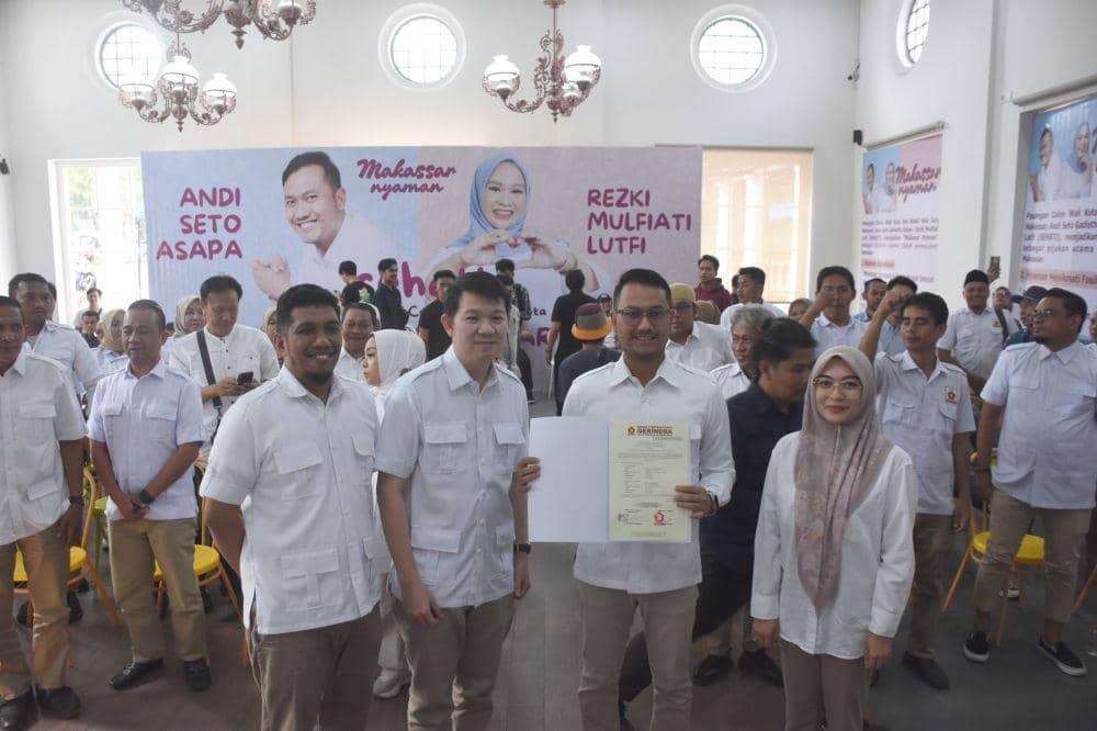Pilkada Makassar, Pasangan Seto-Rezki Daftar ke KPU 28 Agustus