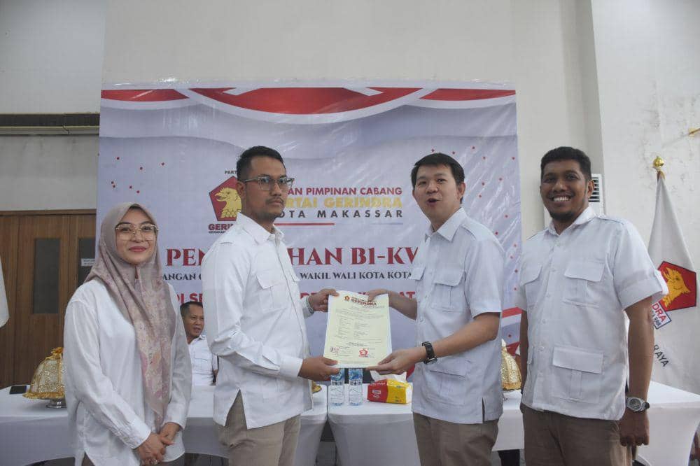 Pasangan kandidat wali kota dan wakil wali kota Makassar, Andi Seto Asapa-Rezki Mulfiati/Istimewa
