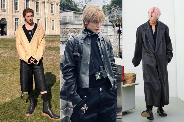 12 Padu Padan Leather Outfit ala Taeyong NCT, Tampil Edgy!