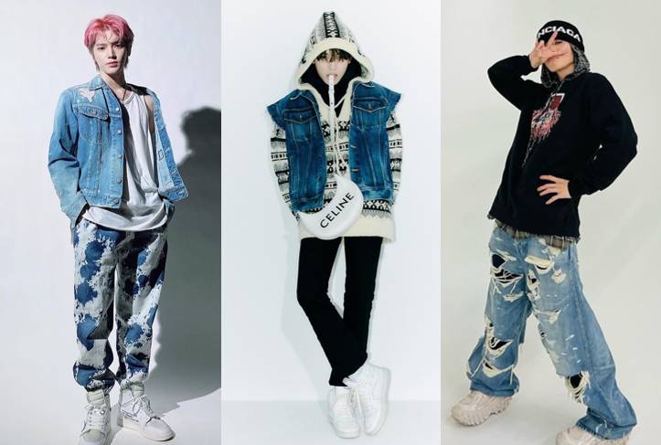 12 Ragam OOTD Serba Denim ala Taeyong NCT, Super Modis!