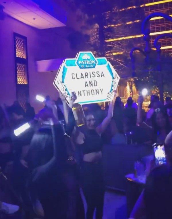 potret after party Clarissa Tanoe (instagram.com/clarissatanoe)