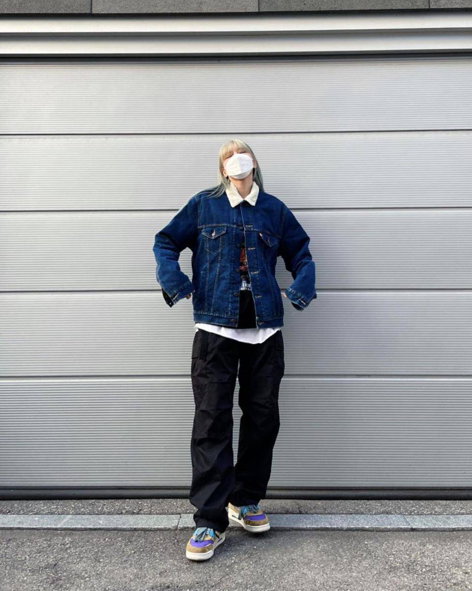 outfit street style ala Bada Lee (instagram.com/badalee__)