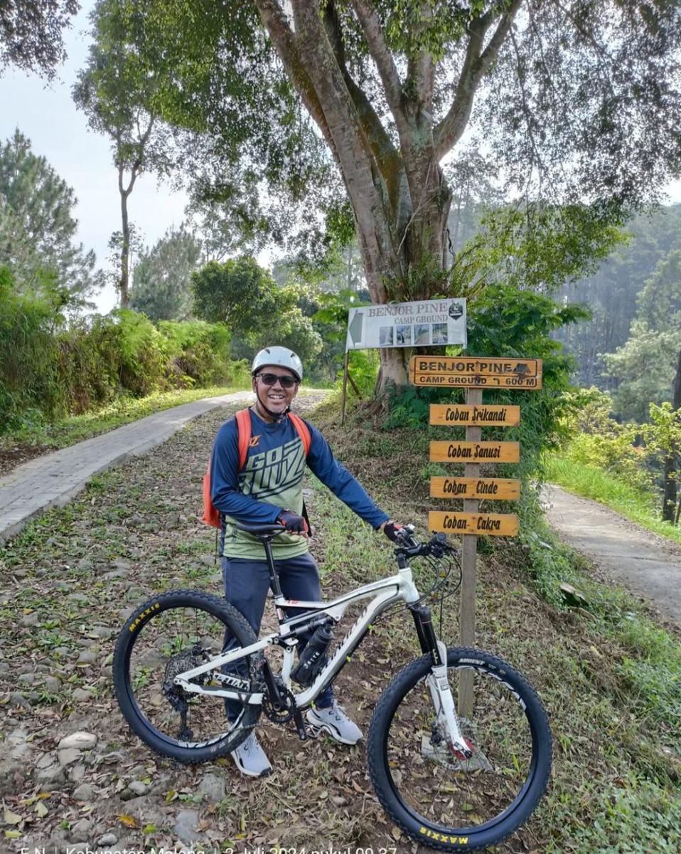 akses jalan menuju Benjor Pine Camping Ground (instagram.com/terangsudjadi)