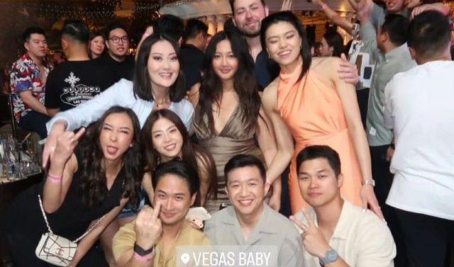 potret after party Clarissa Tanoe (instagram.com/clarissatanoe)