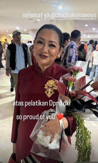 potret artis dilantik anggota DPRD DKI Jakarta (instagram.com/chitamurphy)
