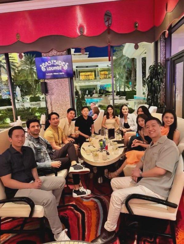 potret after party Clarissa Tanoe (instagram.com/clarissatanoe)