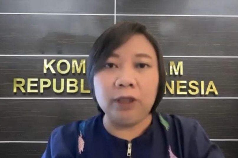 Komisioner Komnas HAM, Anis Hidayah merespons berbagai tindakan aparat dalam pengamanan aksi demonstrasi di sejumlah wilayah di Indonesia (dok. Komnas HAM)