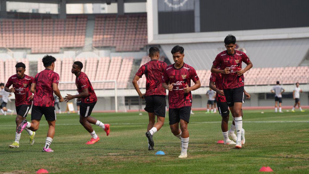 Potret Timnas U-20 TC di Korea Selatan. (pssi.org).