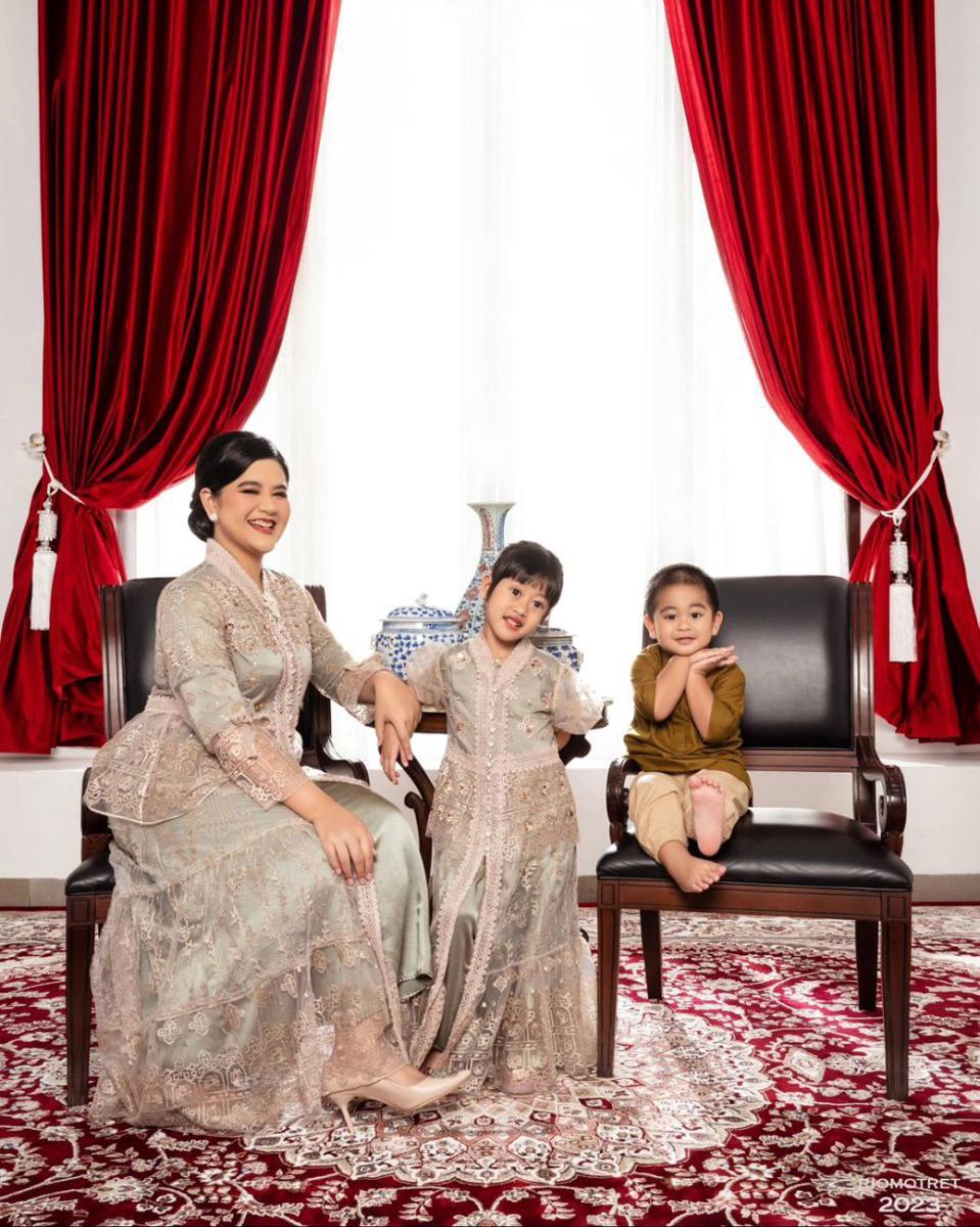 ootd couple ibu dan anak perempuan keluarga Jokowi (instagram.com/ayanggkahiyang)