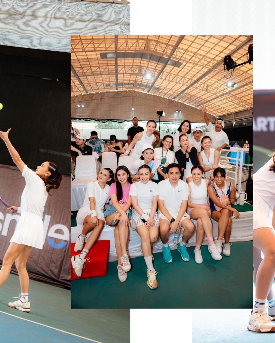 potret Audi Marissa tanding tenis di TBL (instagram.com/audimarissa)