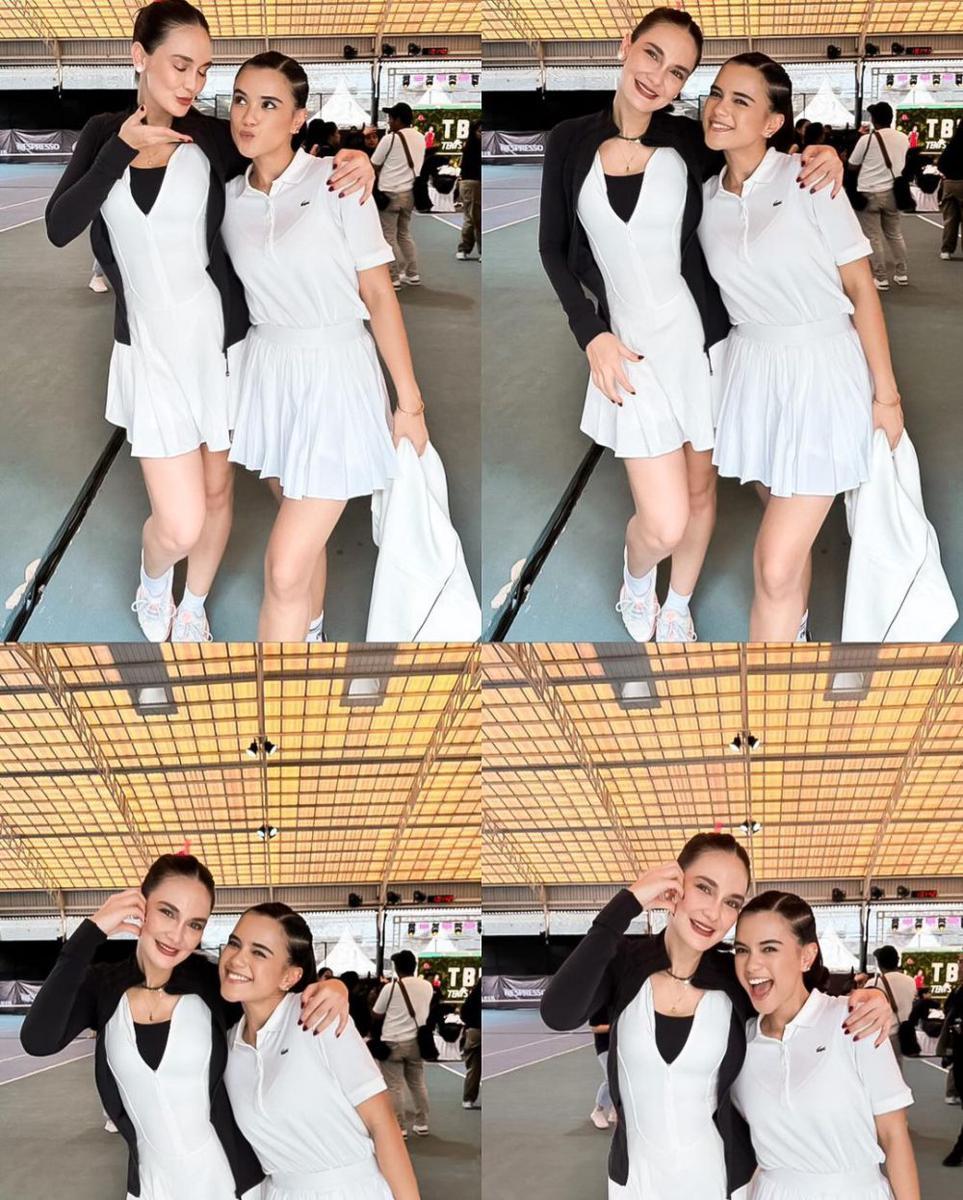 potret Audi Marissa tanding tenis di TBL (instagram.com/audimarissa)