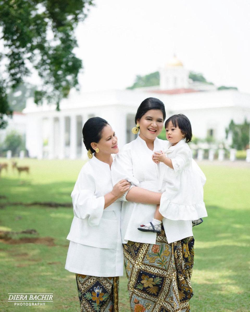 ootd couple ibu dan anak perempuan keluarga Jokowi (instagram.com/ayanggkahiyang)