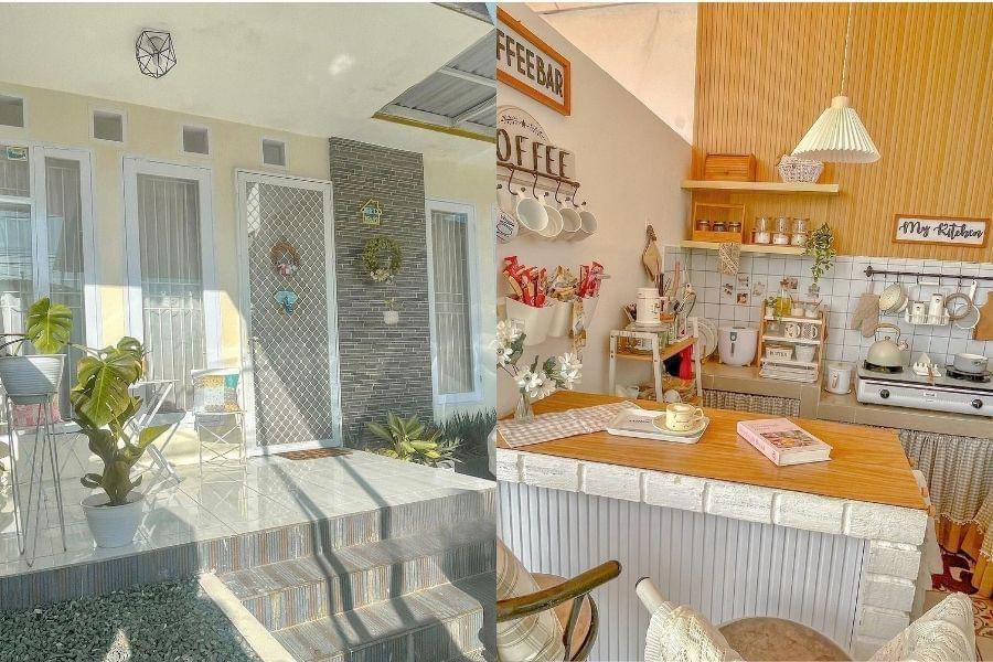 Inspirasi rumah LT 144 Meter LB 66 Meter bergaya korea (Instagram.com/widhyieindah)