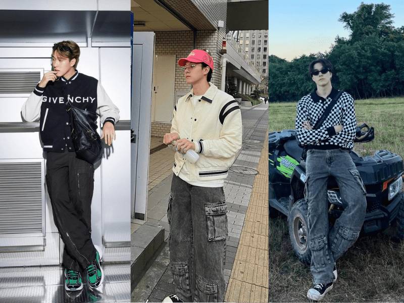 OOTD cargo pants ala Nani Hirunkit (instagram.com/hirunkit_)