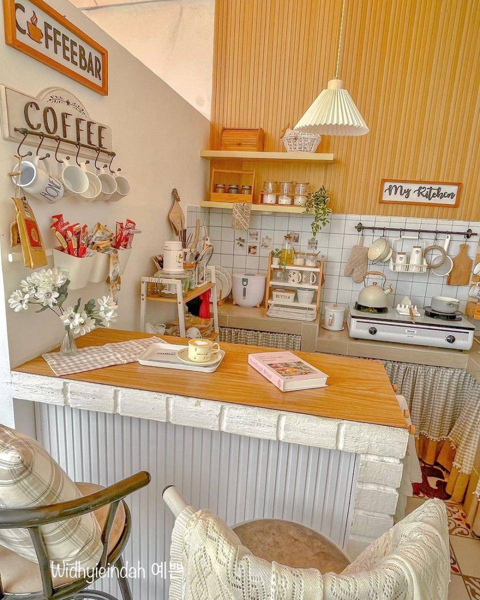 Inspirasi rumah LT 144 LB 66 bergaya Korea (Instagram.com/widhyieindah)