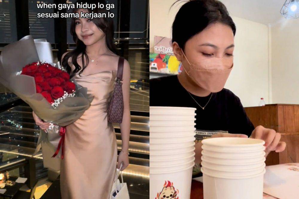 Tren 'Ketika Gaya Hidup Gak Sesuai sama Kerjaan' (TikTok.com/happypeopl_3)