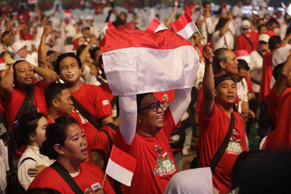Momen keseruan Mitra Grab saat Hari Mitra Grab & OVO di Jakarta (Dok. IDN Times)